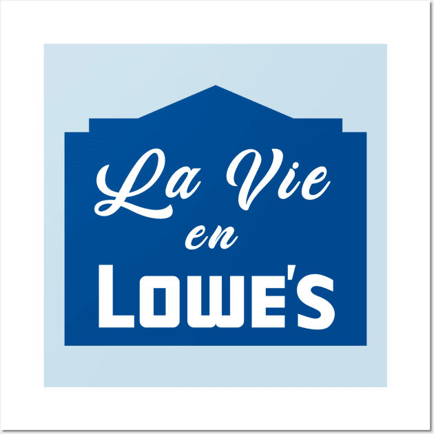 La Vie en Lowe's Wall Art by M. Cobb Design